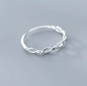 Vera | Adjustable Sterling Silver Ring