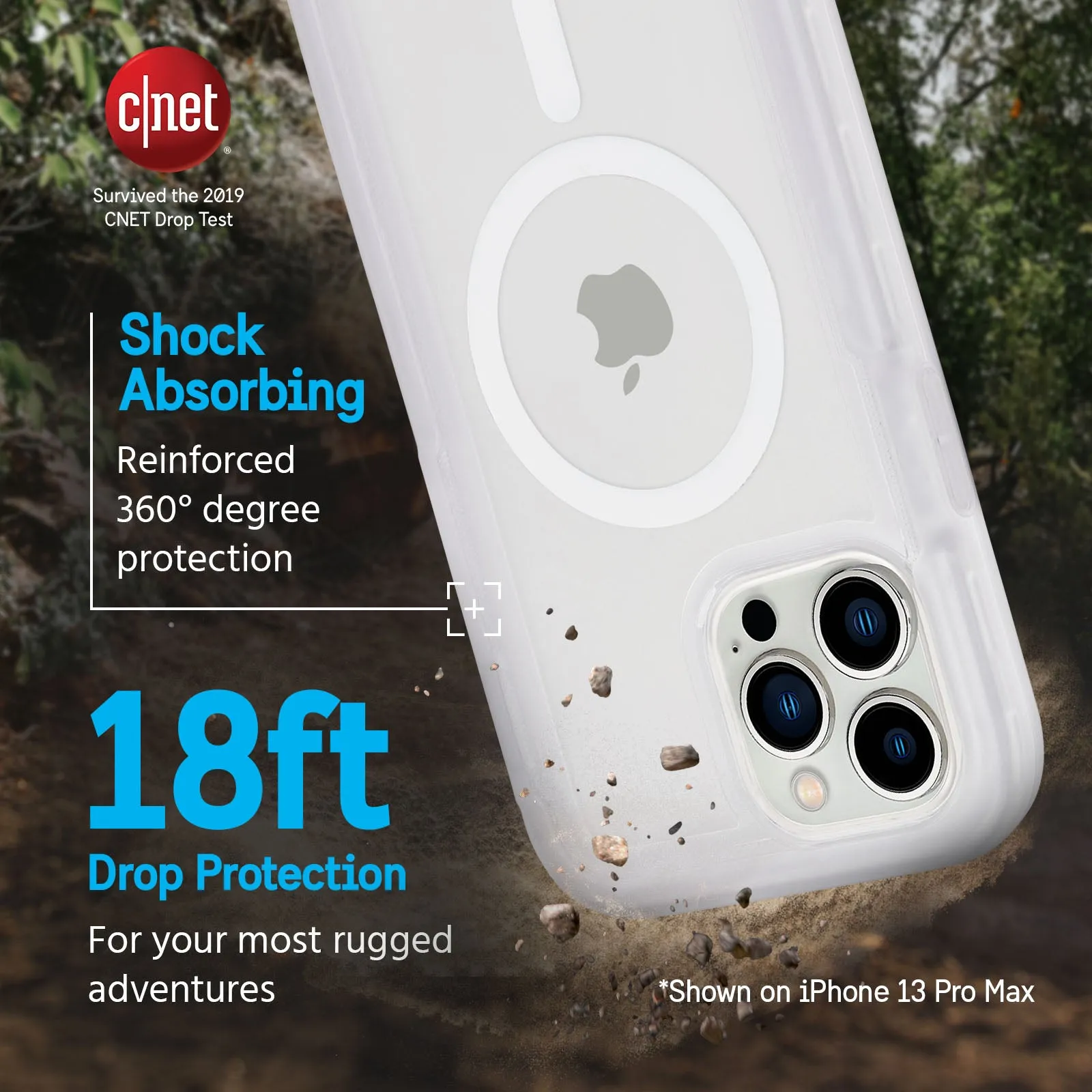 Voyager w/ MagSafe® for iPhone 14 Pro Max - Clear