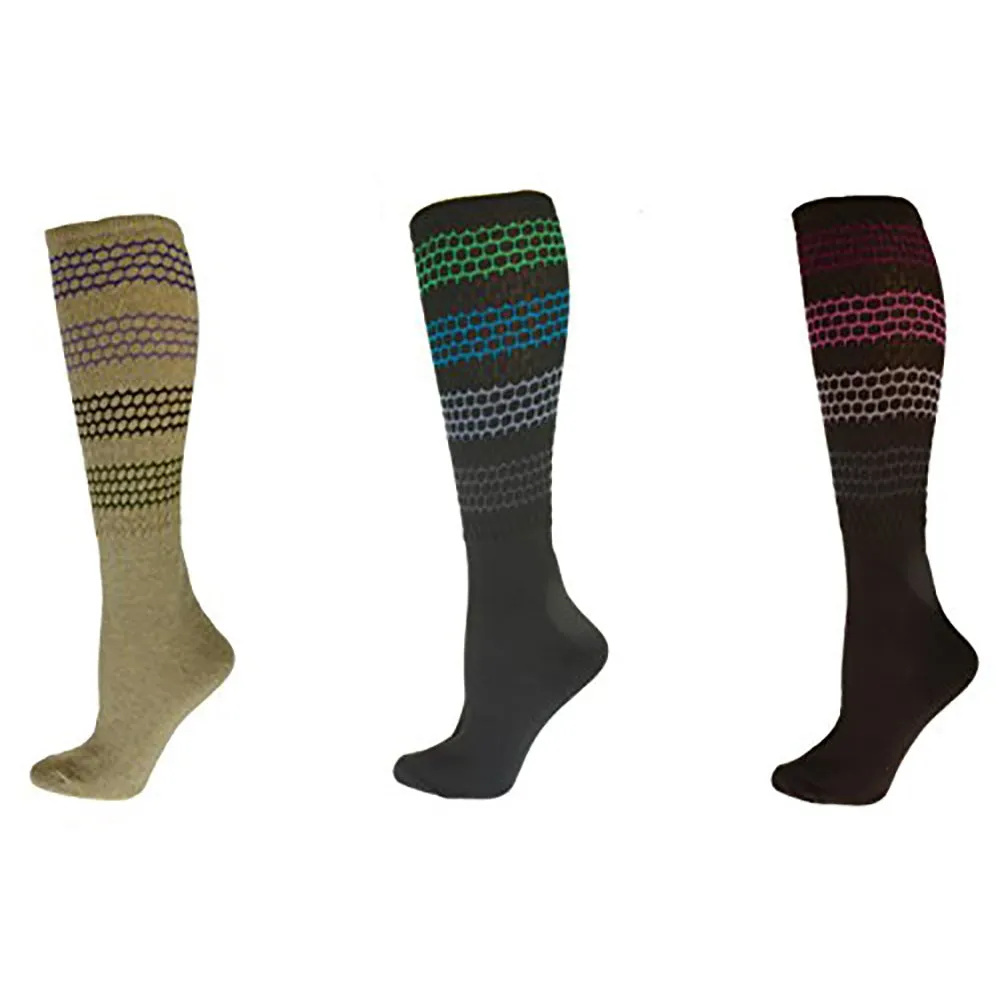 Women's Slouch or Knee High Organic Cotton Socks