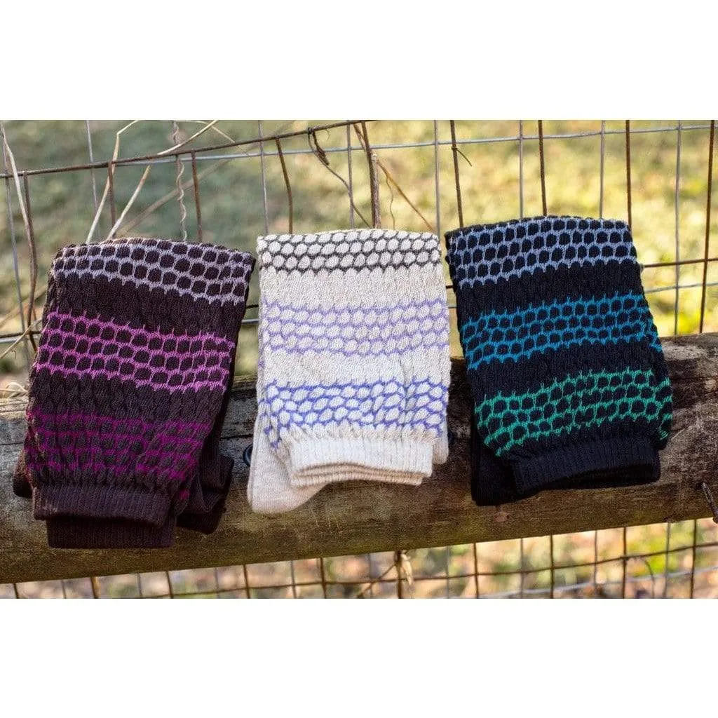 Women's Slouch or Knee High Organic Cotton Socks