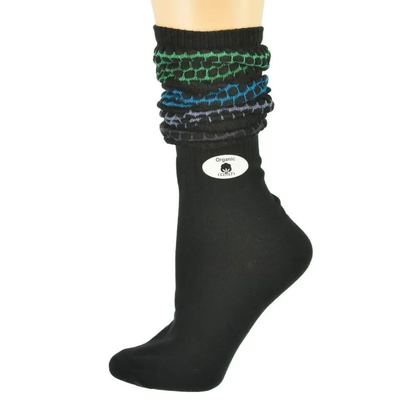 Women's Slouch or Knee High Organic Cotton Socks