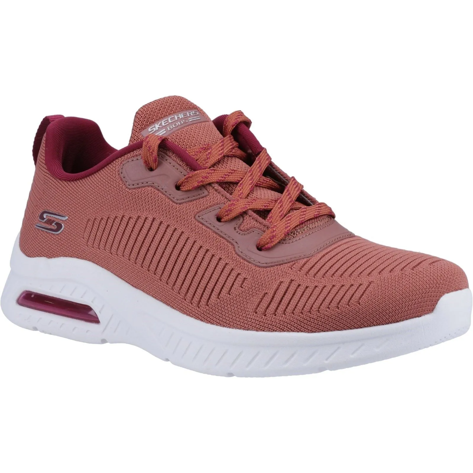 Women's Wide Fit Skechers 117379 Squad Air Sweet Encounter Trainers