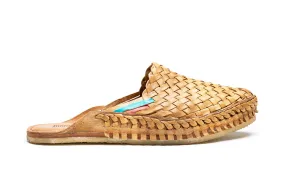 Woven City Slipper in Honey   Stripes