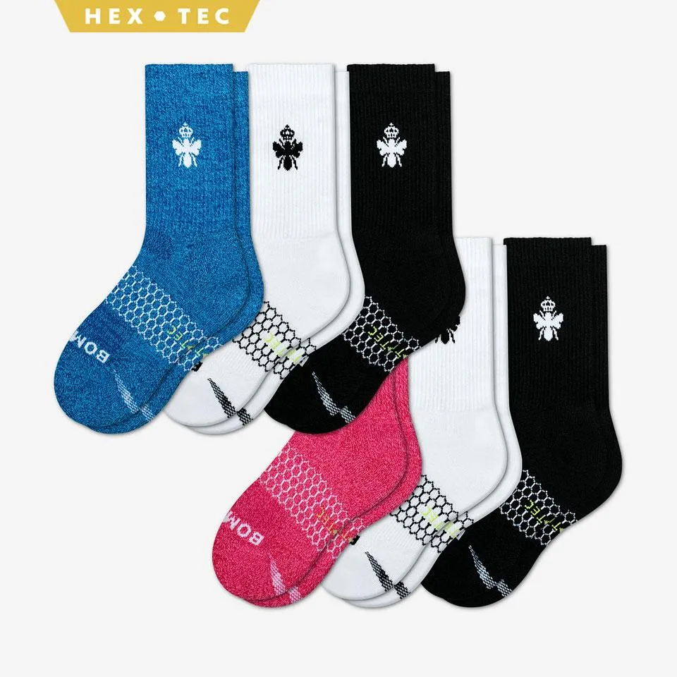 Youth All-Purpose Active Calf Sock 6-Pack