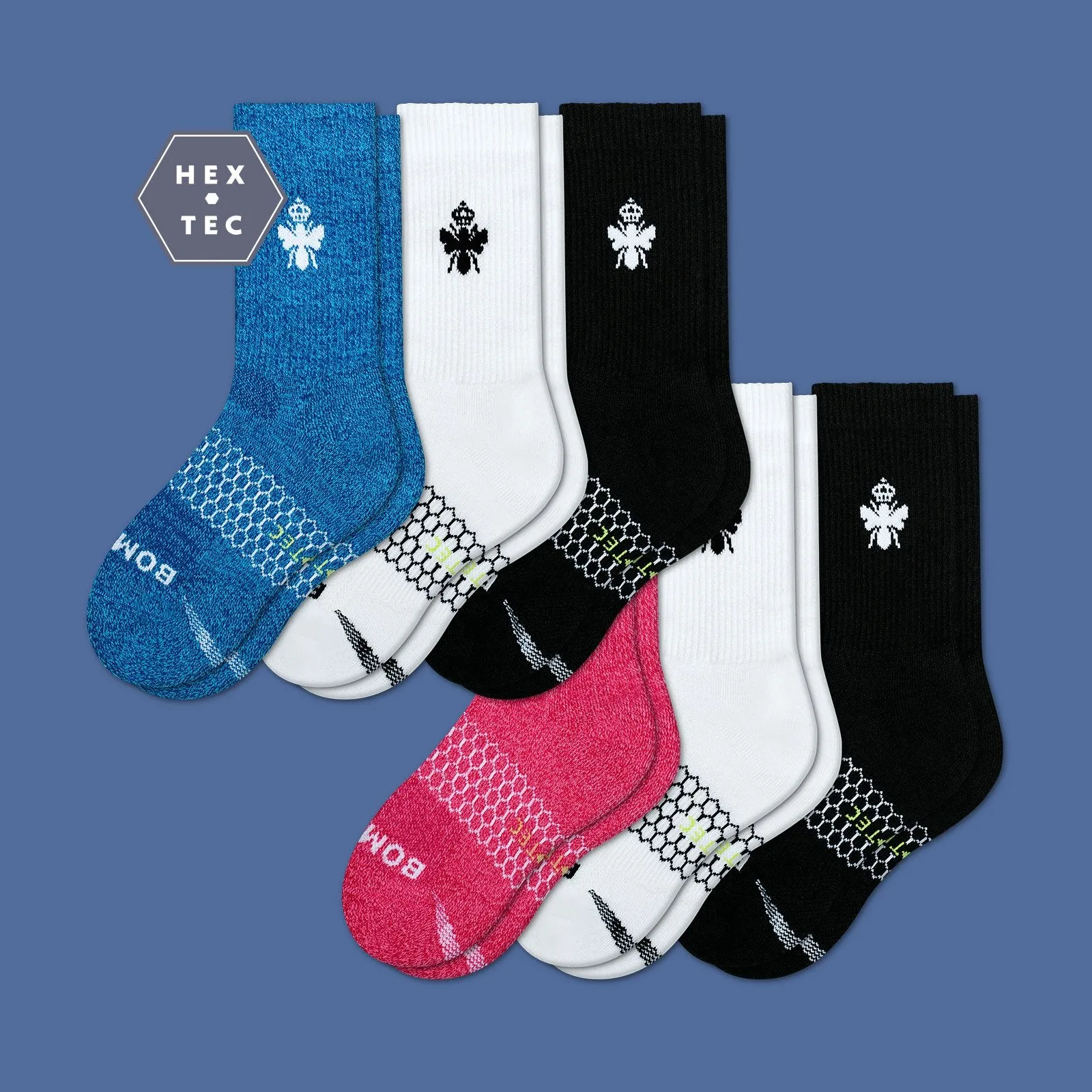 Youth All-Purpose Active Calf Sock 6-Pack