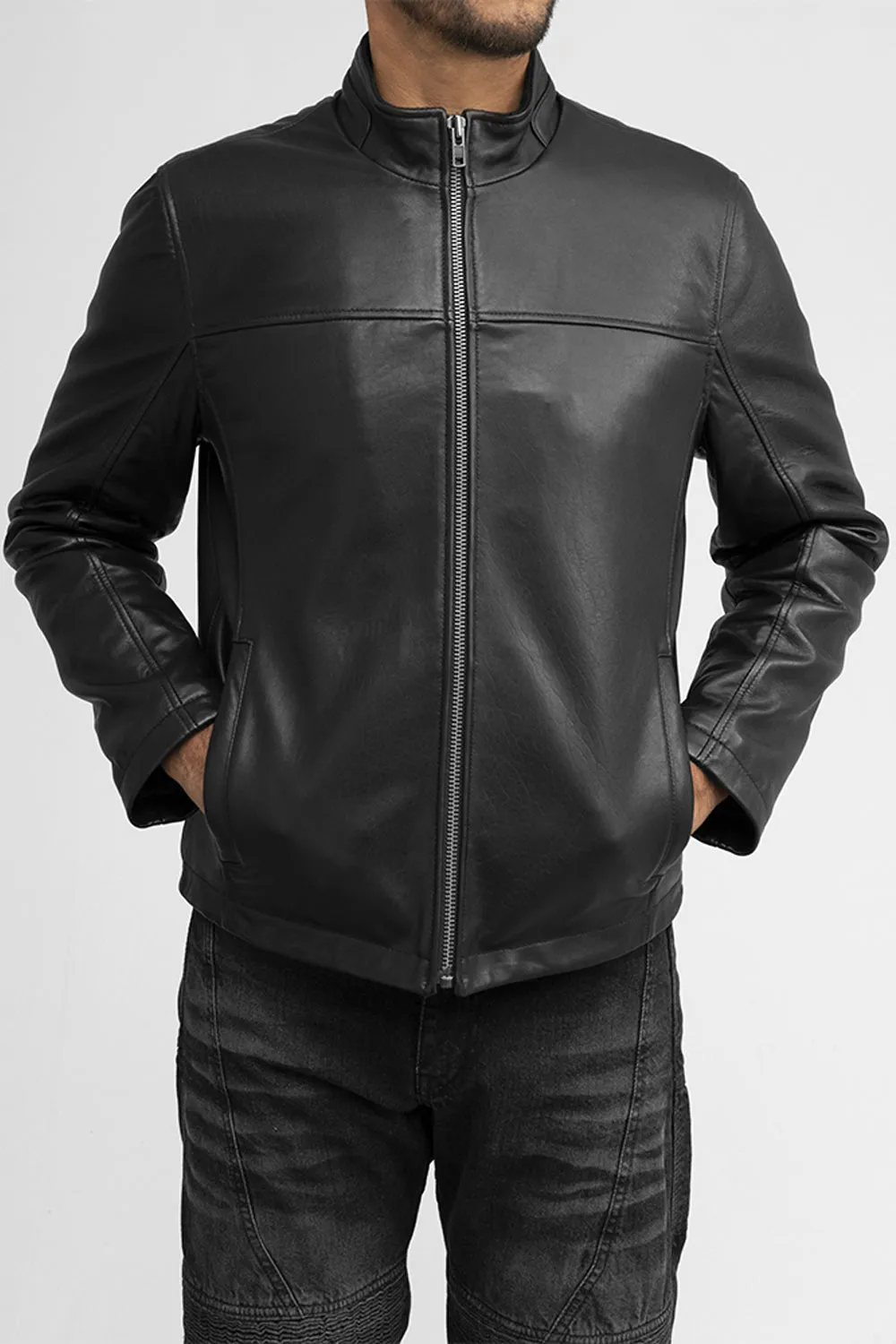 Zain Mens Fashion Leather Jacket